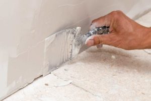 drywall repair with putty